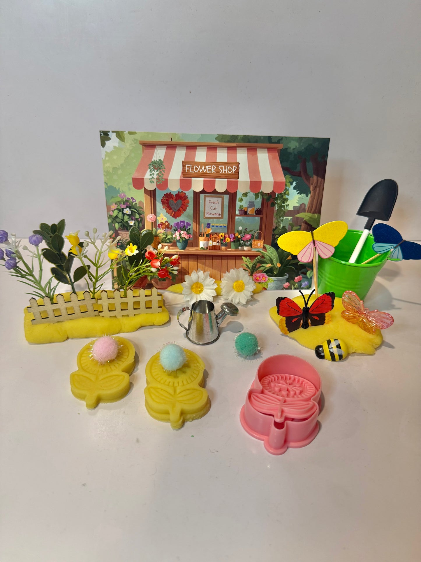 Flower Shop Play Dough Kit