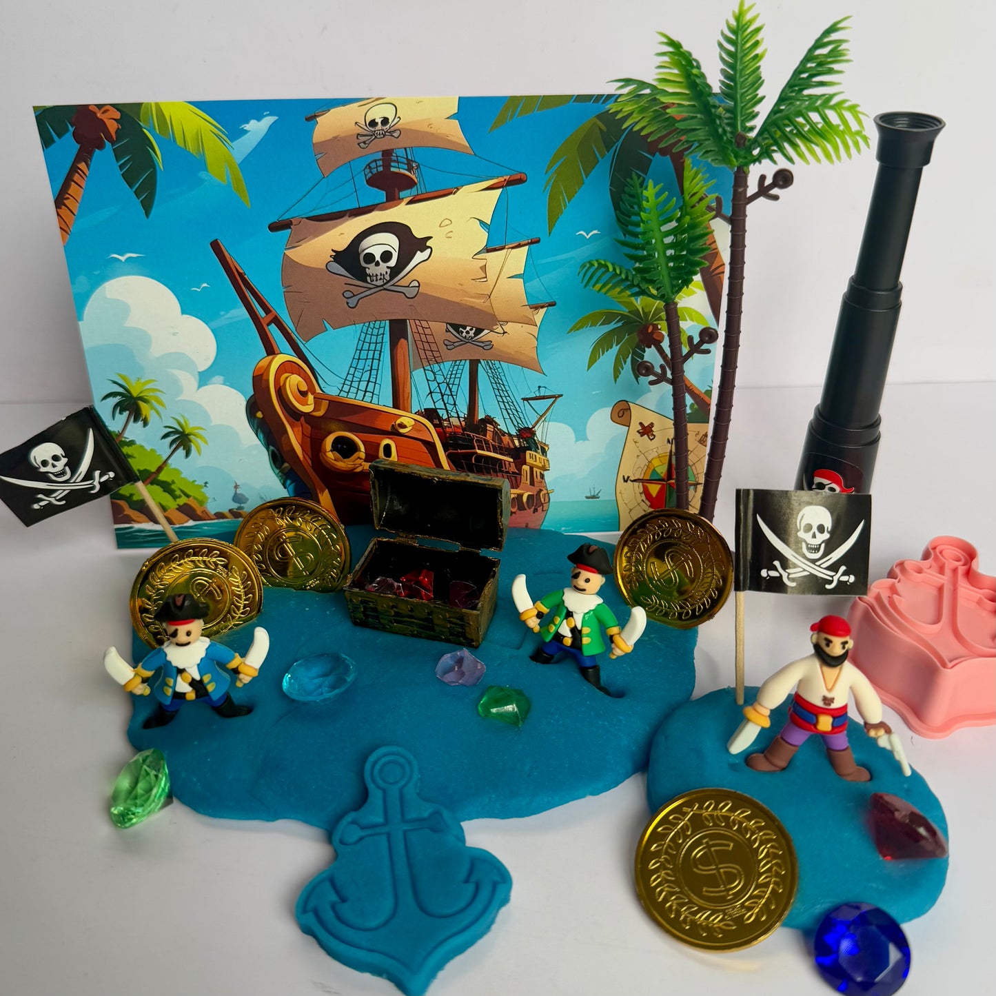 Pirate Play Dough Kit