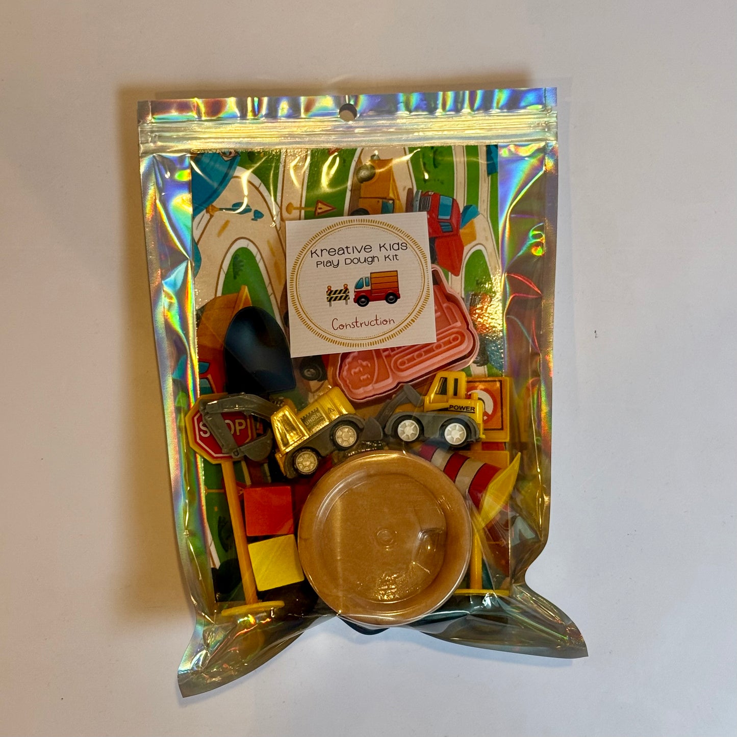 Construction Play Dough Kit