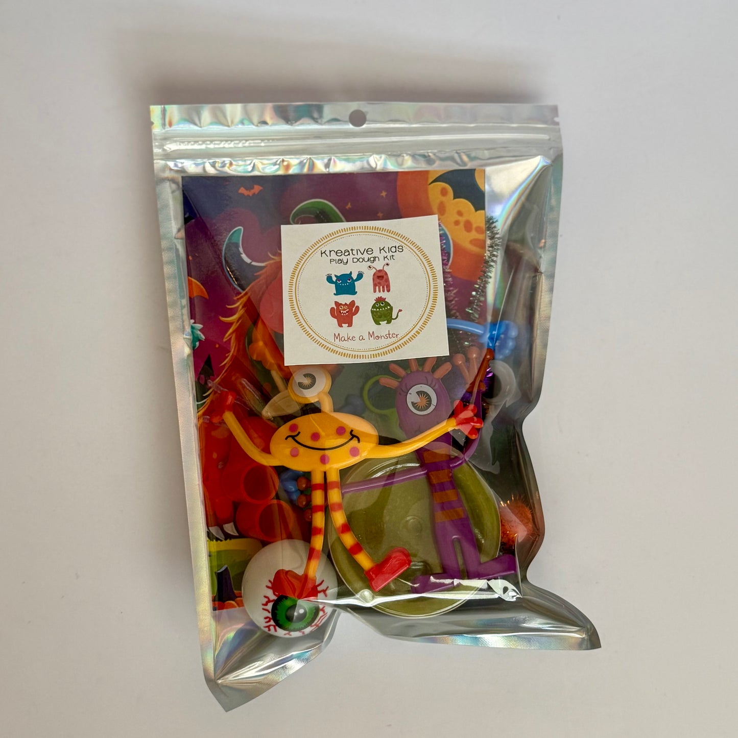 Make a Monster Play Dough Kit