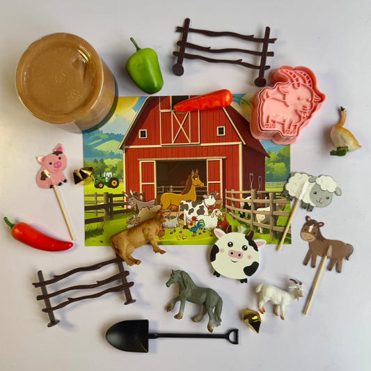 Farm Play Dough Kit