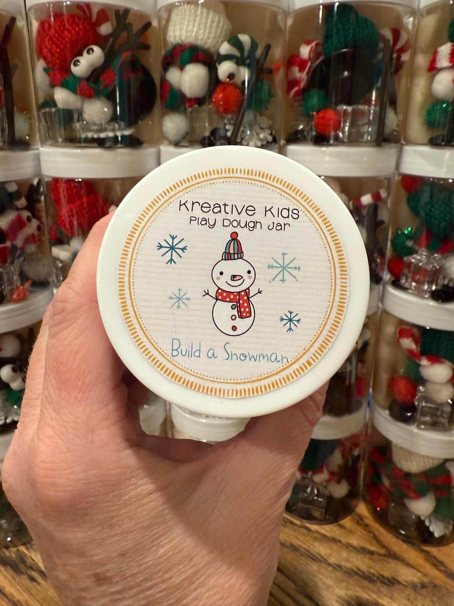 Snowman Jar 8oz