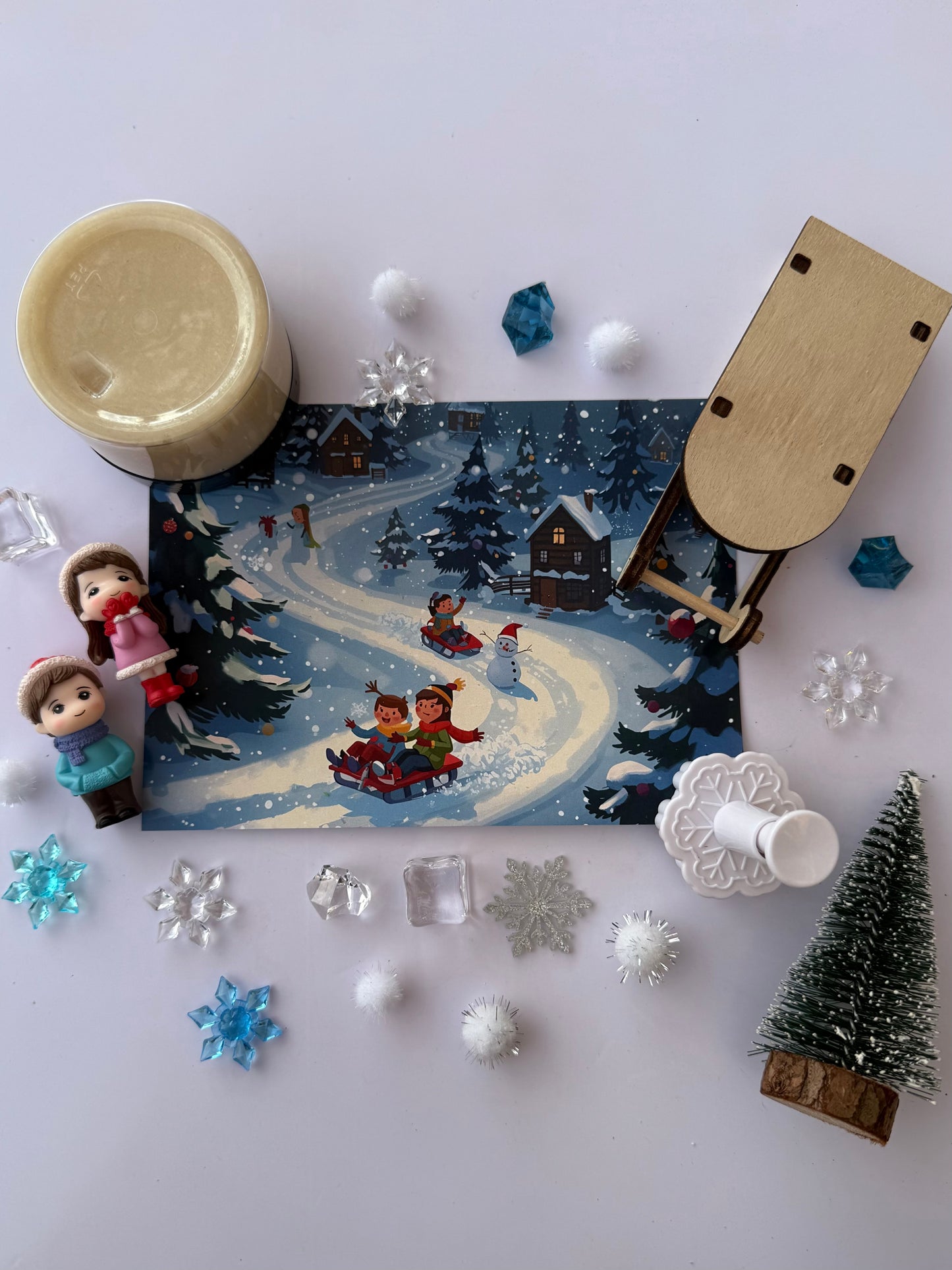 Winter Wonderland Play Dough Kit