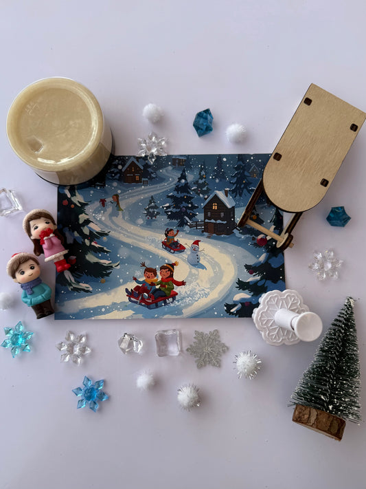 Winter Wonderland Play Dough Kit