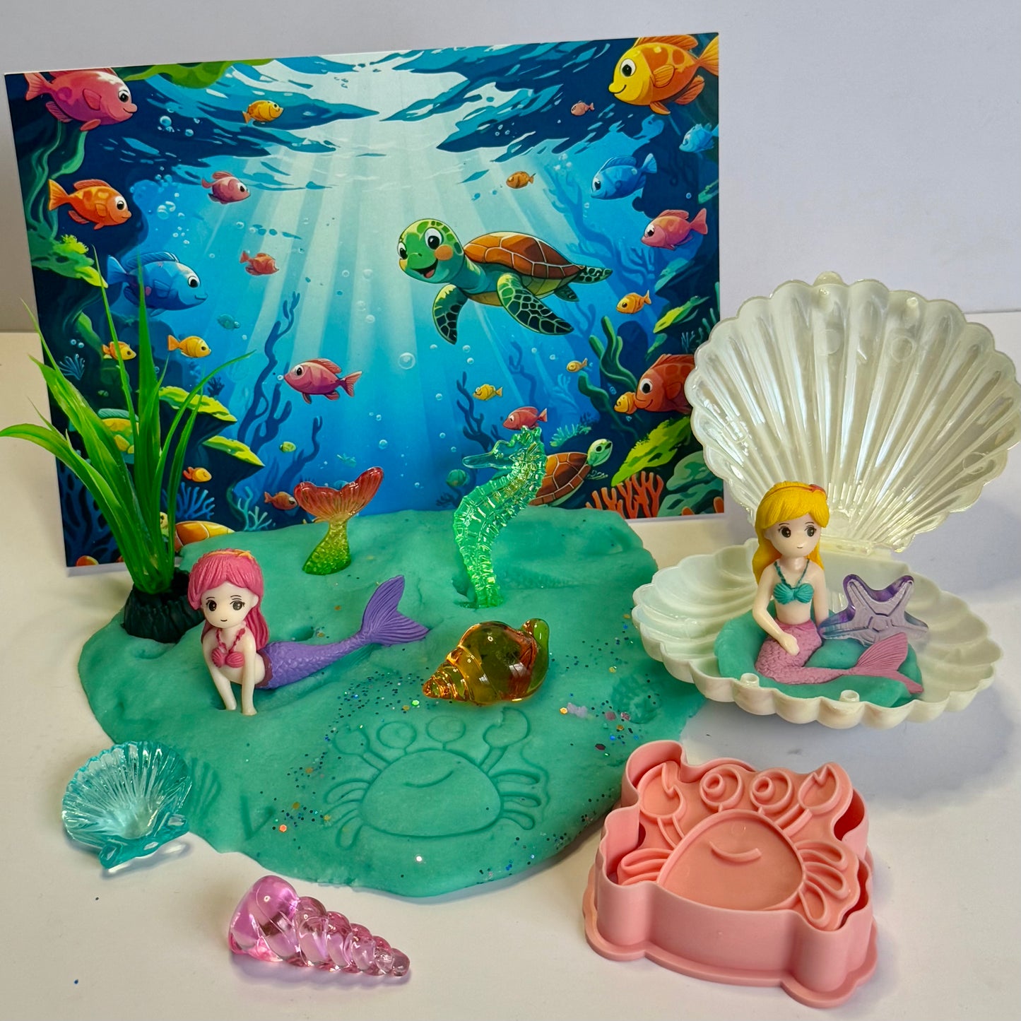 Mermaid Play Dough Kit