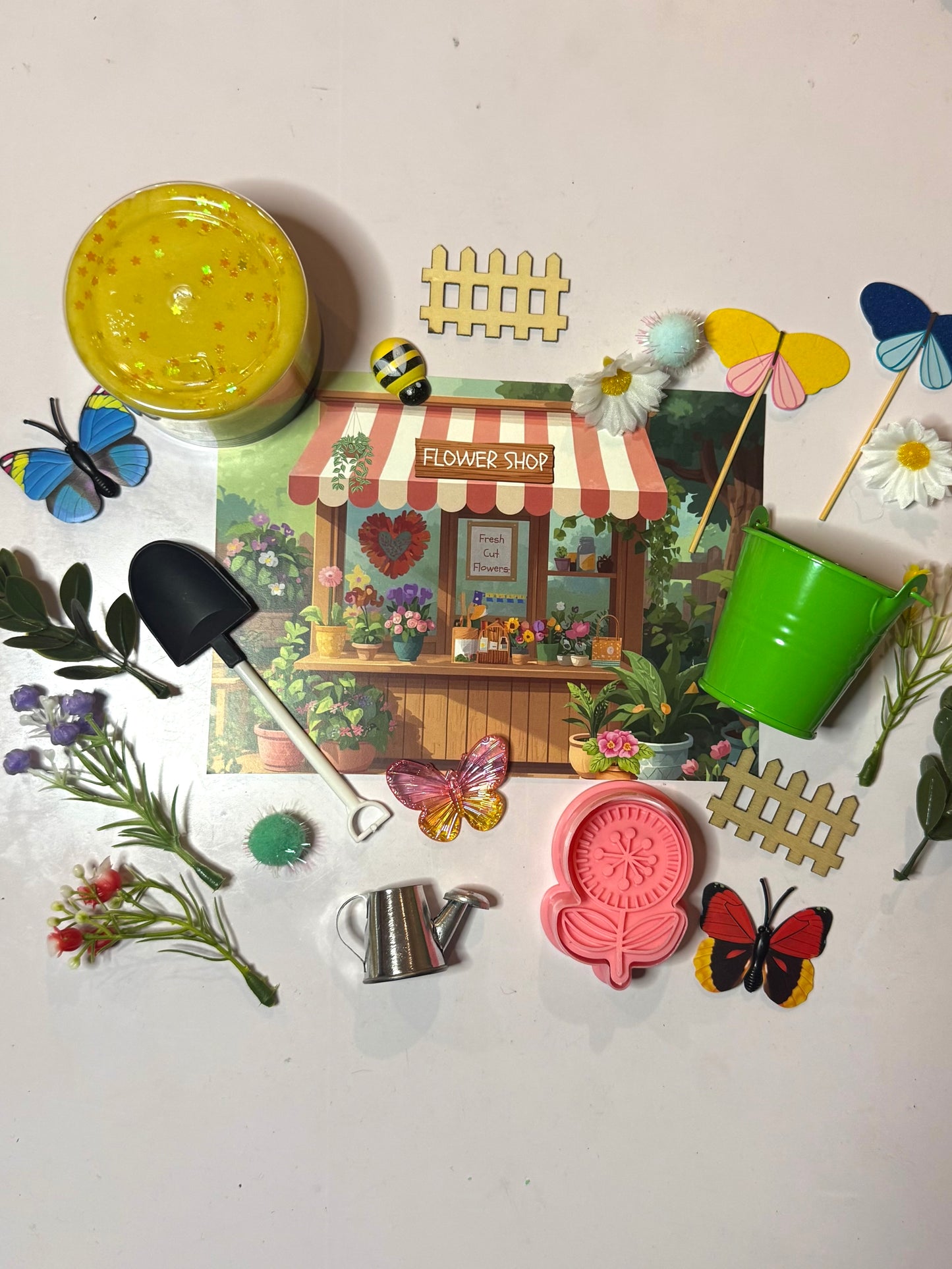 Flower Shop Play Dough Kit