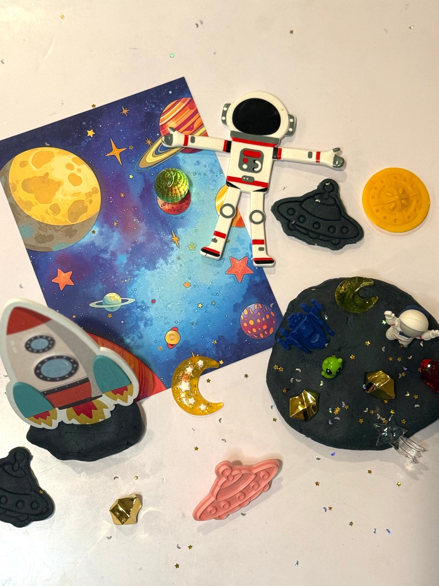 Space Play Dough Kit