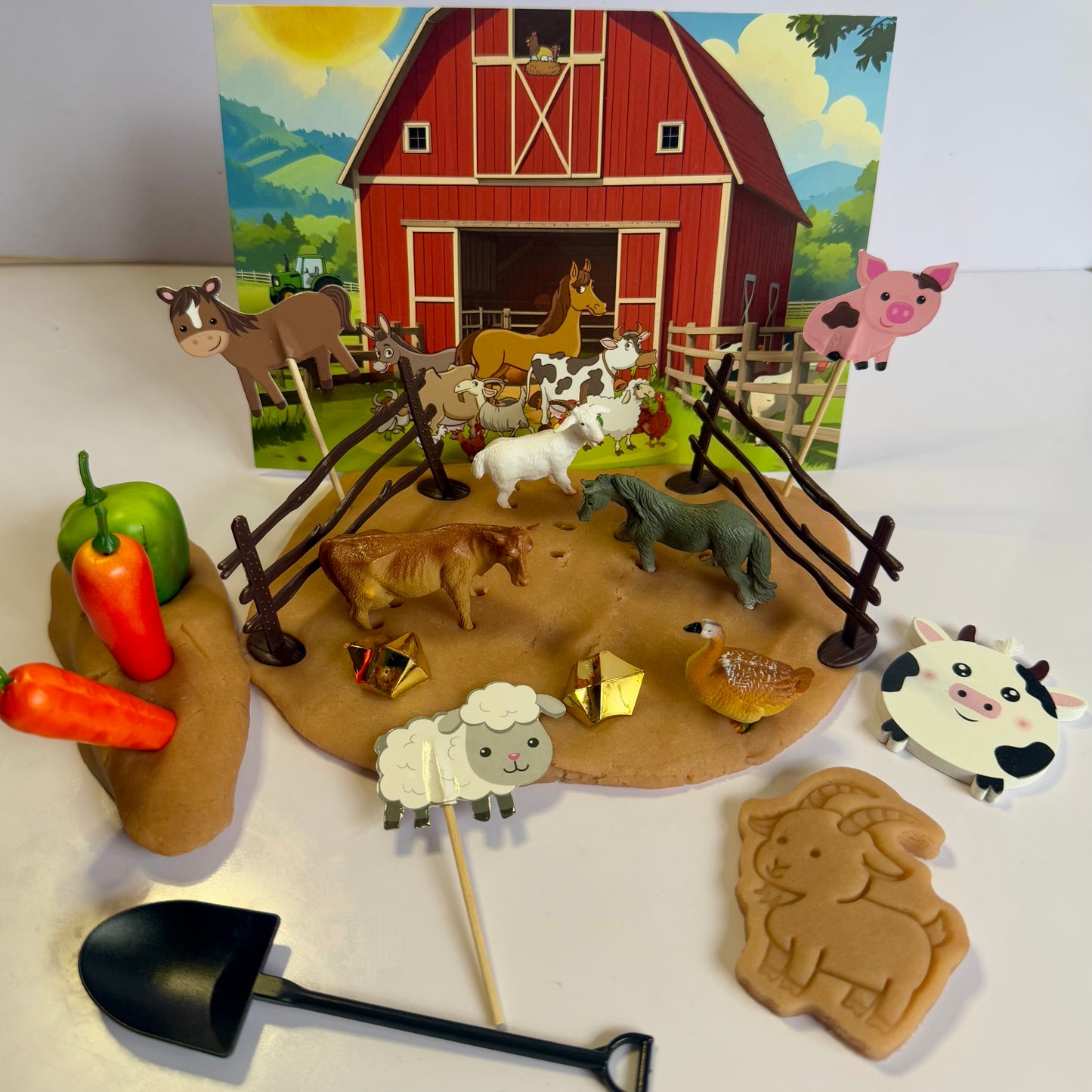 Farm Play Dough Kit