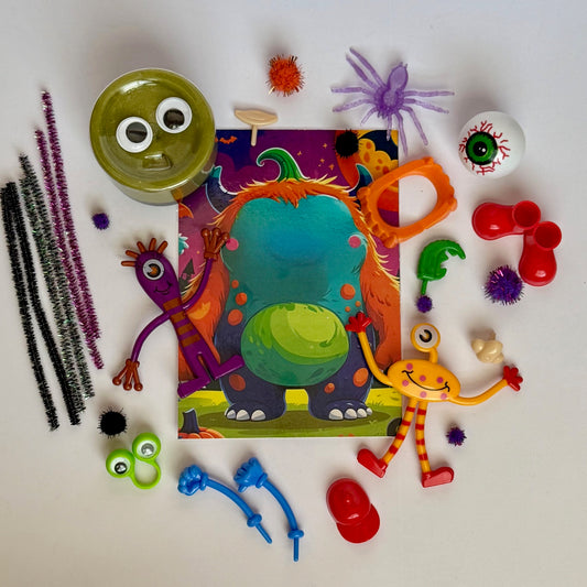 Make a Monster Play Dough Kit
