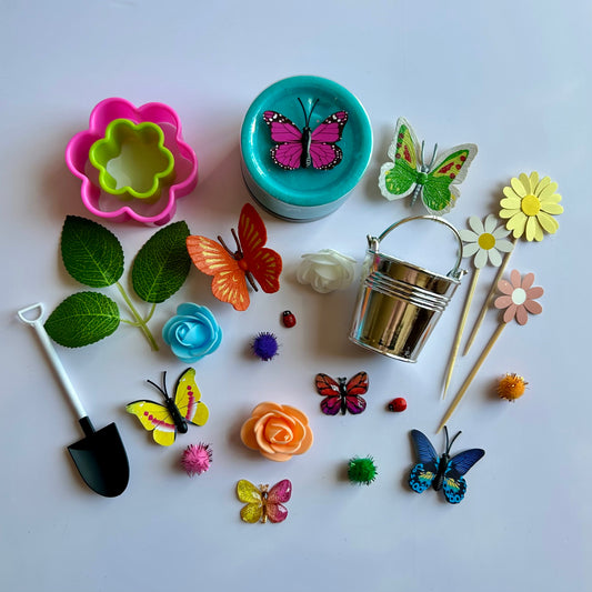 Butterflies & Flowers Play Dough Kit